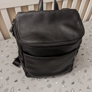 Azaria La Mere Diaper Bag - Black with Gunmetal